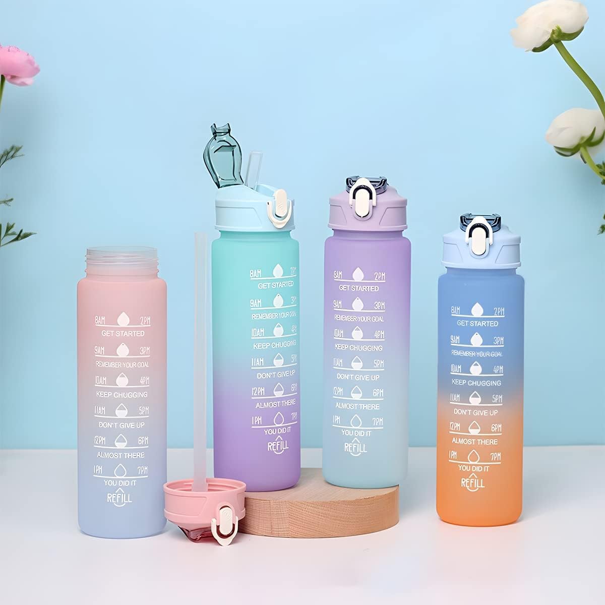 Termo De Agua Combo Motivacionales Set X 3 Unidades