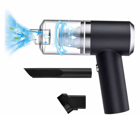 Aspiradora de Mano Inalámbrica para Vehículos – Limpieza Eficiente y Portátil