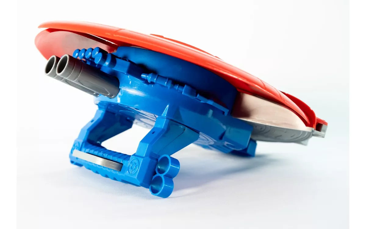 Escudo Capitán América Lanzador De Bolas Hidrogel Y Dardos