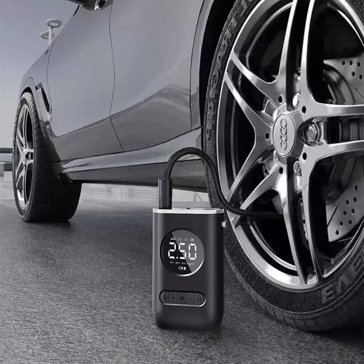 Inflador De Llantas Portable Compresor Carro Moto Balón