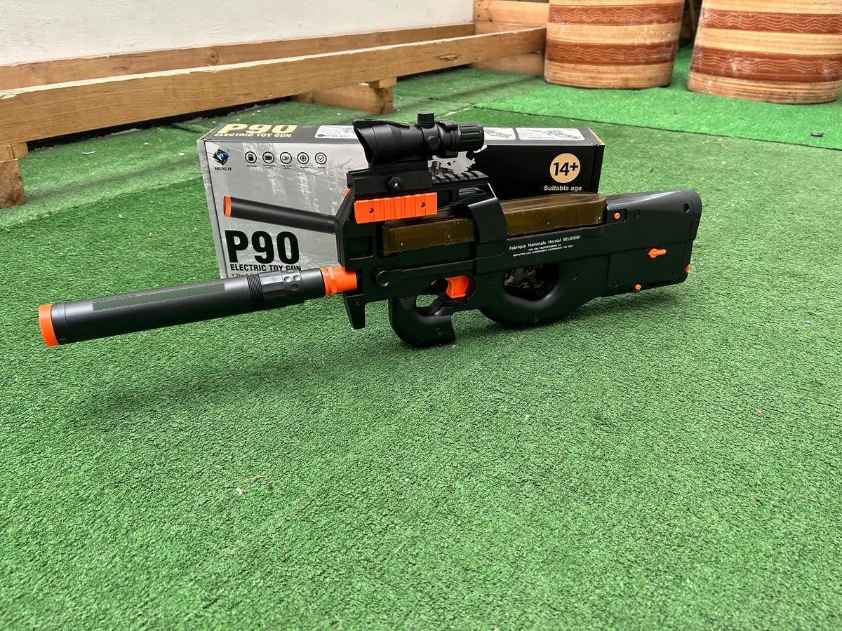 Pistola De Hidrogel P90 Eléctrica Automática Recargable