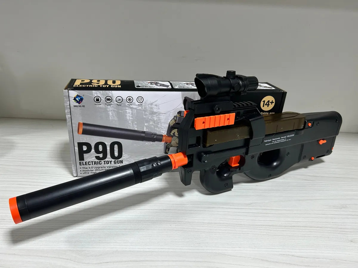 Pistola De Hidrogel P90 Eléctrica Automática Recargable