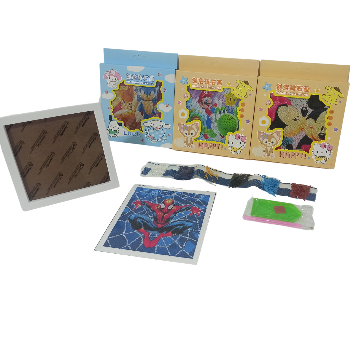 Kit Diamond Painting Juegos Niños Niñas Pintura Diamante