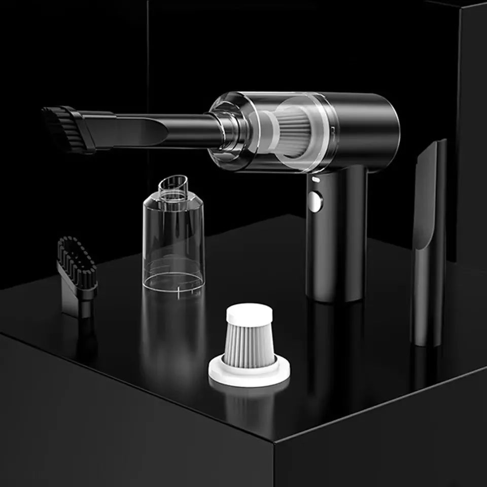 Aspiradora de Mano Inalámbrica para Vehículos – Limpieza Eficiente y Portátil