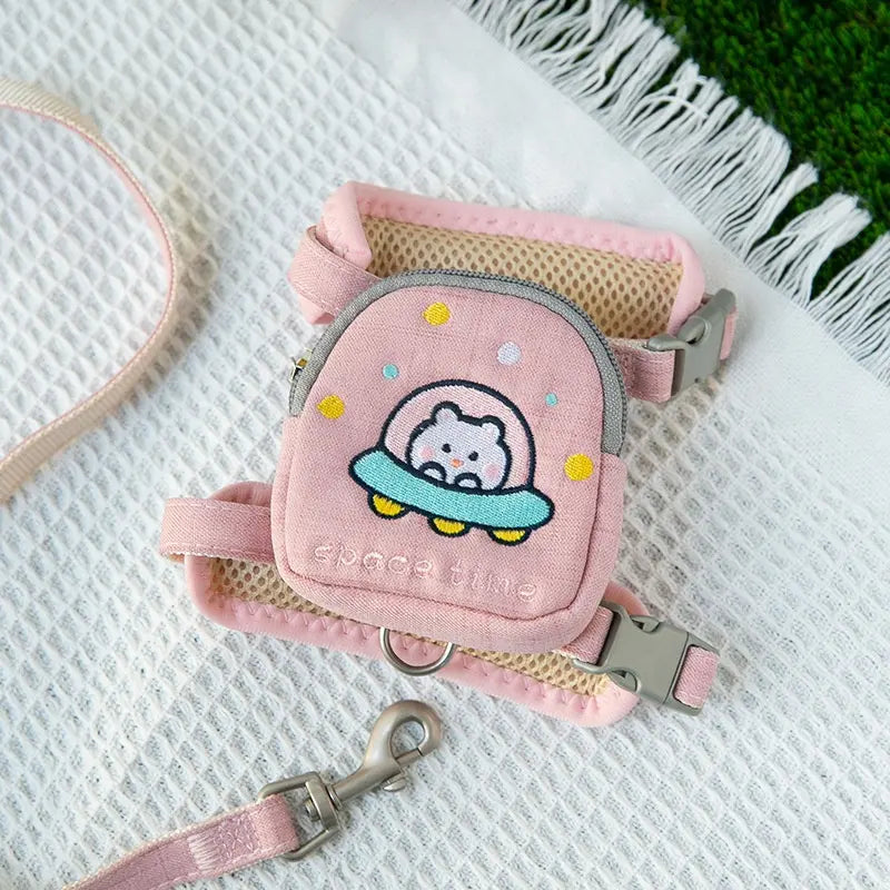 Arnés para Mascotas con Maleta – Comodidad y Funcionalidad en Cada Paseo