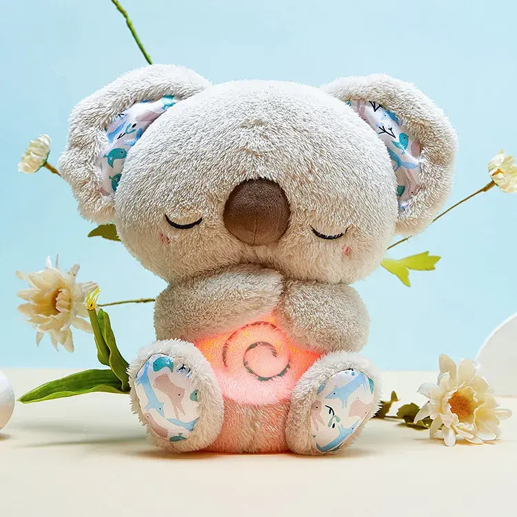 Peluche Koala Que Respira Calma Tranquiliza Sonido Luz