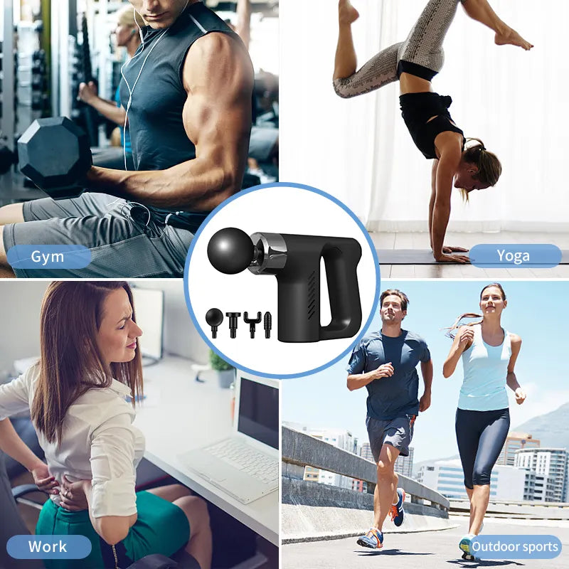 Masajeador Facial y Corporal Gun KH740