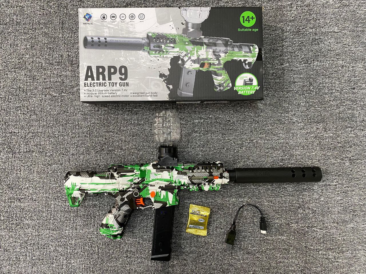 Pistola De Bolas Hidrogel Eléctrica Automática Modelo Arp9