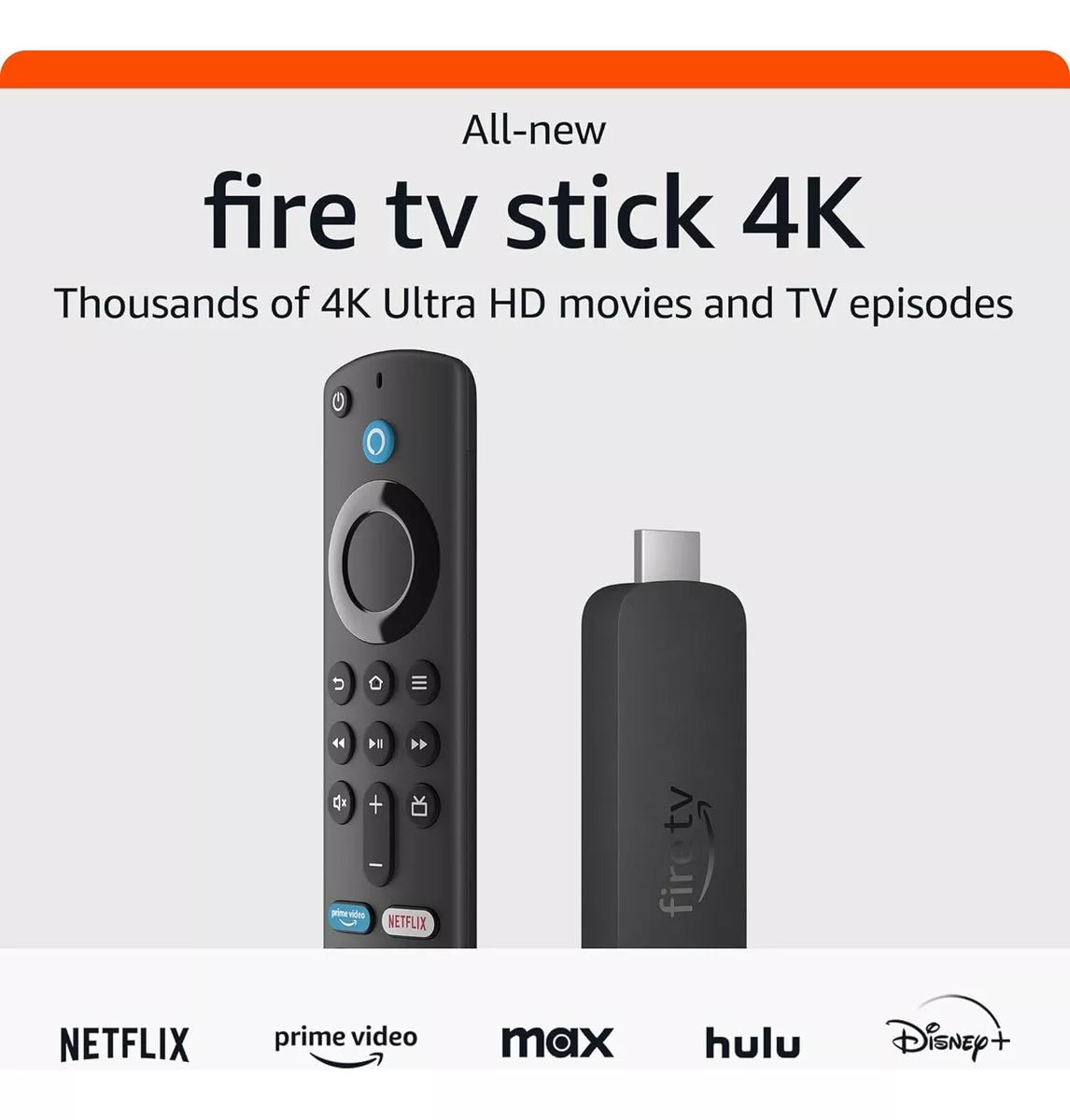 Amazon Fire Tv Stick 4k Max Control De Voz 4k 8gb Negro - Camva Store
