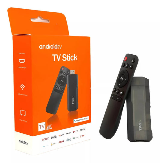 Android Tv Stick 128 Gb 8 Gb Ram (programado) Android 14.0 Wifi 2.4G - Camva Store