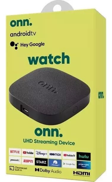 Decodificador Smart Tv (programado) Google Tv Box 4k Watch Onn Streaming 5G Original - Camva Store