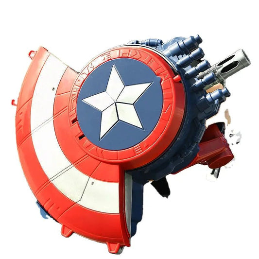 Escudo Capitán América Lanzador De Bolas Hidrogel Y Dardos - Camva Store