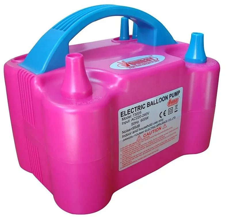 Inflador Globos Eléctrico Doble Boquilla Bomba 600w 110V/220V - Camva Store