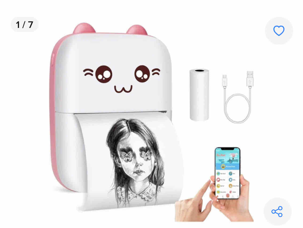 Mini Impresora Térmica Portátil Inalámbrica Para Celular - Camva Store