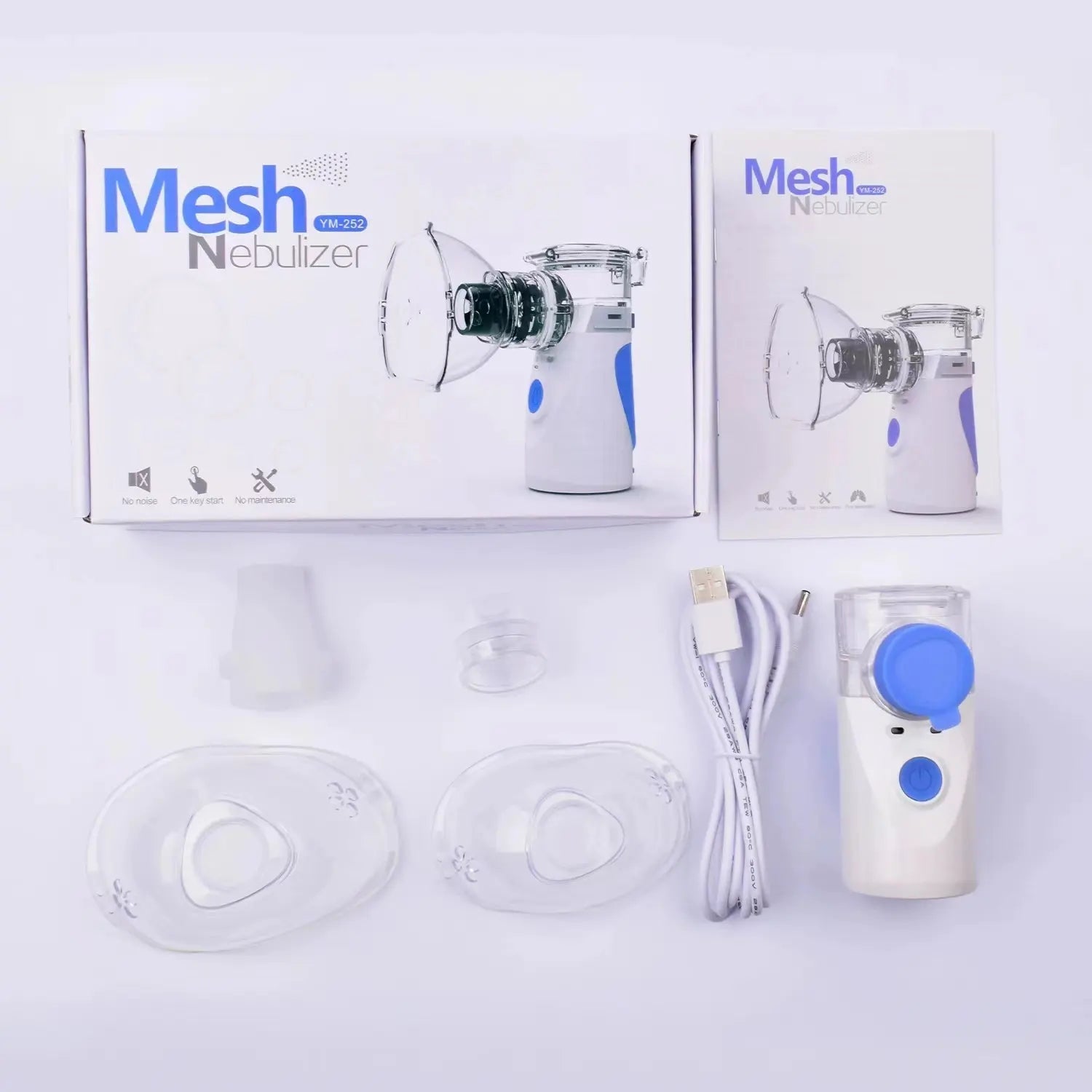Nebulizador Portátil Mesh Inhalador USB – Respiración Más Fácil y Cómoda en Cualquier Lugar - Camva Store