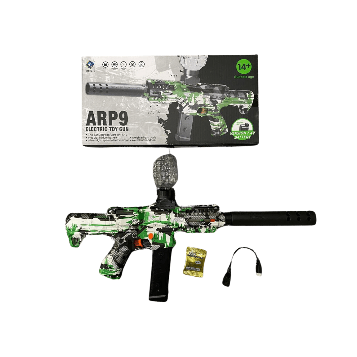 Pistola De Bolas Hidrogel Eléctrica Automática Modelo Arp9 - Camva Store