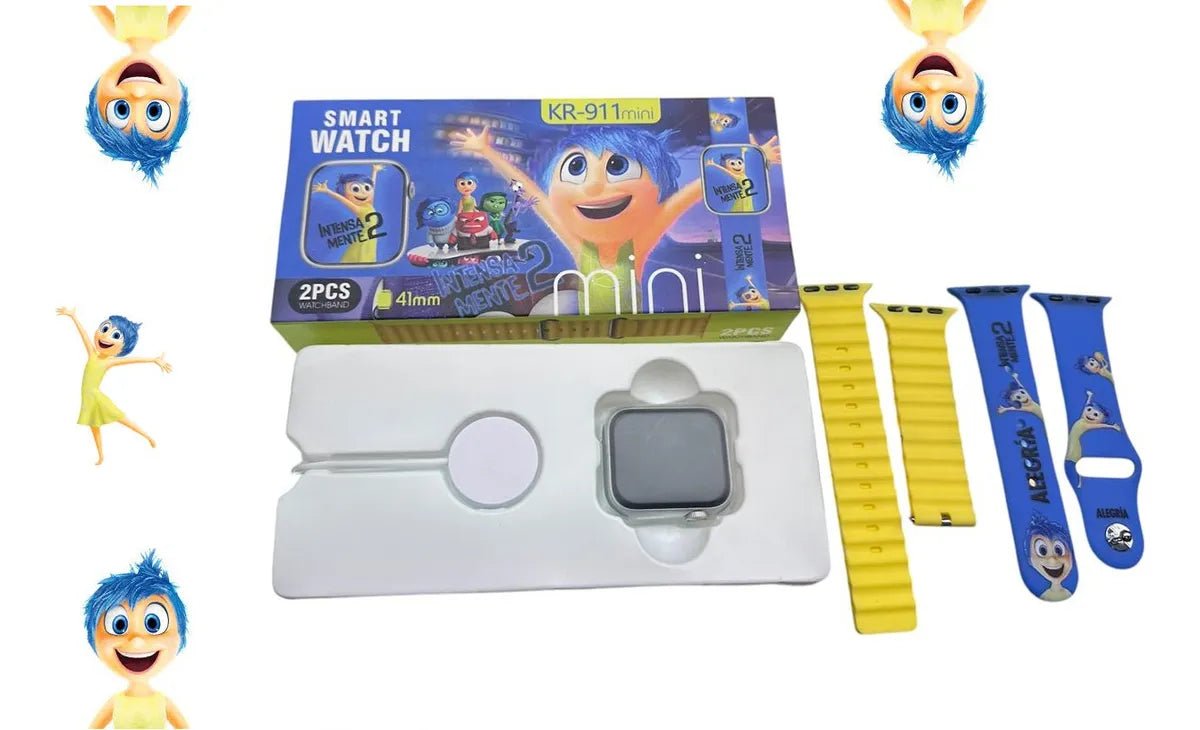 Reloj Smart watch Mini Inteligente Niños Dos Pulsos Intensamente Animado - Camva Store
