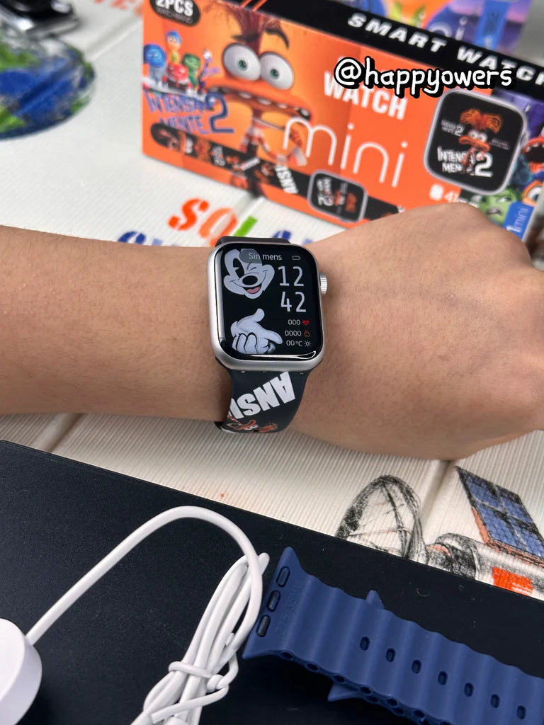 Reloj Smart watch Mini Inteligente Niños Dos Pulsos Intensamente Animado