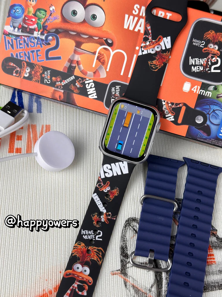 Reloj Smart watch Mini Inteligente Niños Dos Pulsos Intensamente Animado