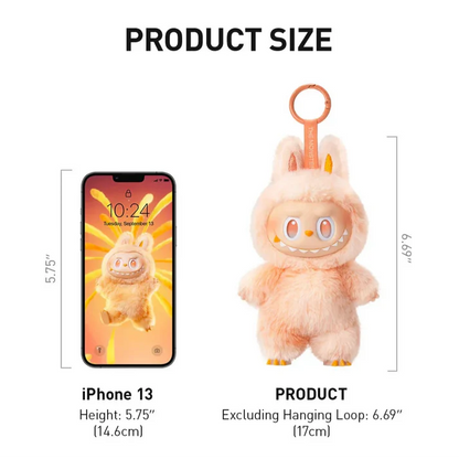 Labubu Ultima Generación Big Into Energy Popmart + Vestido Sorpresa