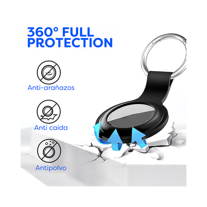 Rastreador Gps Bluetooth Funda Silicona Llavero Localizador