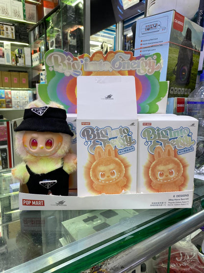 Labubu Ultima Generación Big Into Energy Popmart + Vestido Sorpresa