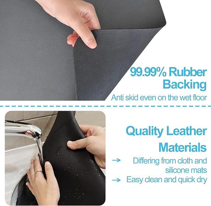 Tapete De Secado De Platos Para Cocina, Absorbente, Goma