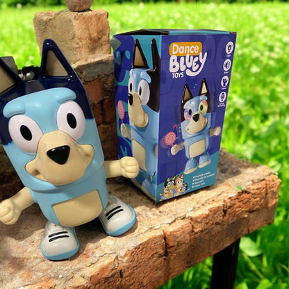 Muñeco Juguete Dance Bluey Bailarín Repite Voz + Pilas AAA con Cargador incluidos