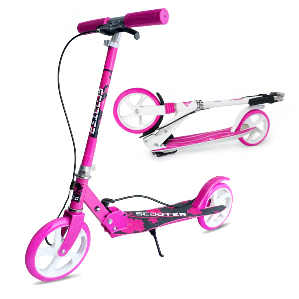 Scooter Monopatin Patineta Altura Ajustable y plegable en Acero para Jovenes