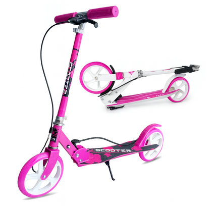 Scooter Monopatin Patineta Altura Ajustable y plegable en Acero para Jovenes