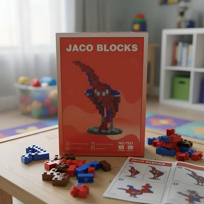 Set De Construcción Bloques Armatodos Jaco Blocks Mediano 1.320 piezas varios personajes