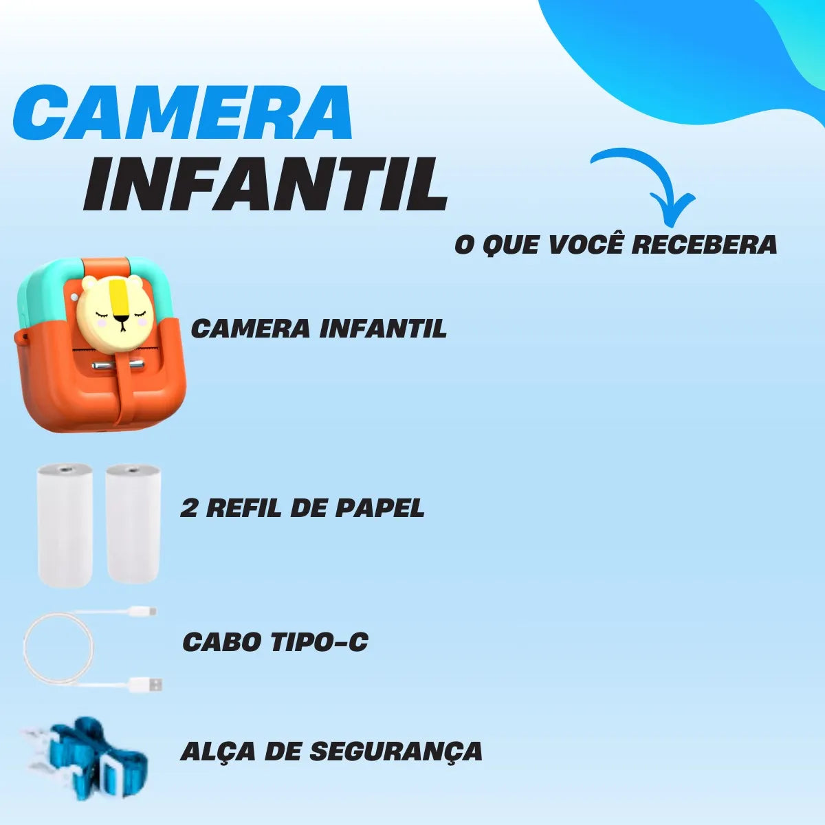 Cámara Digital Con Impresora Instantánea Imagen Y Video B/N