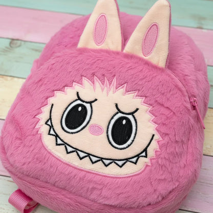 Bolso Maleta De Labubu + Kit De Maquillaje Para Niña Regalo