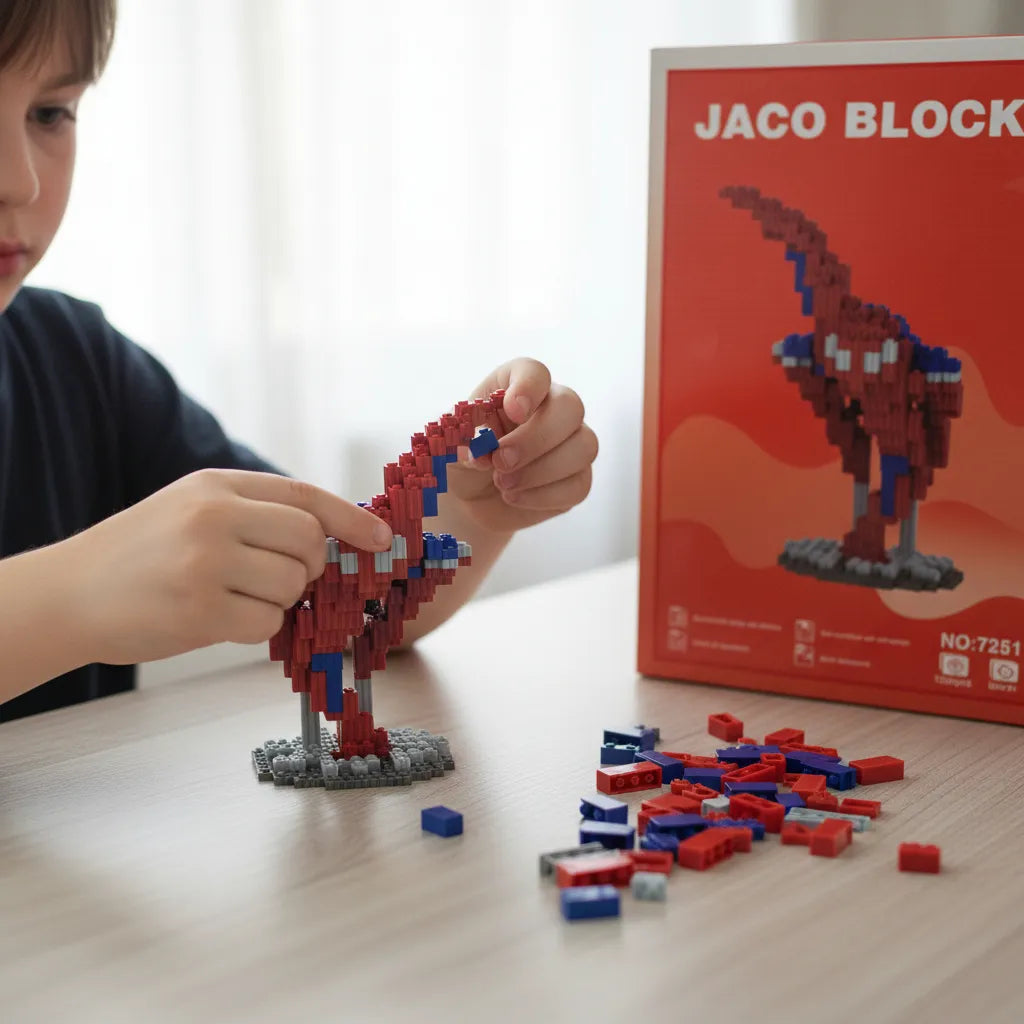 Set De Construcción Bloques Armatodos Jaco Blocks Mediano 1.320 piezas varios personajes