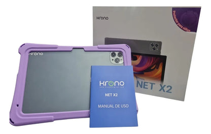 Tablet Net X2 con Android 15, 10 Pulgadas de Pantalla HD, 8gb Ram + 64gb + Forro Para niño y niña