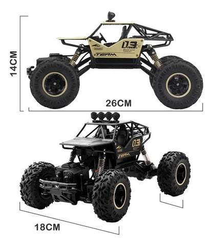 Carro Control Remoto Todo Terreno 4x4 Batería Recargable