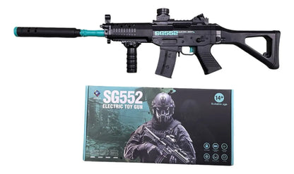 Ametralladora Hidrogel Electica Automática Recargable SG552