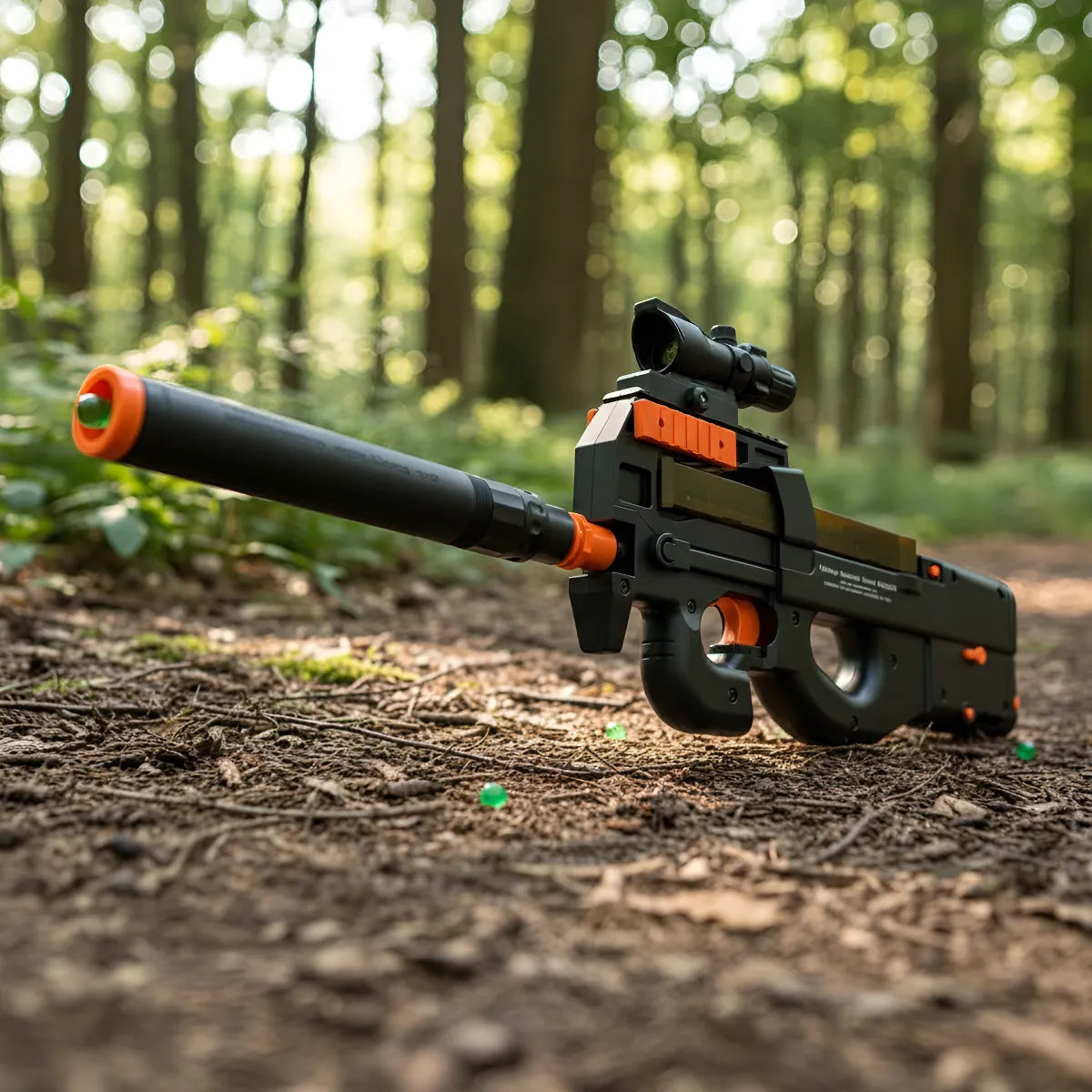 Pistola De Hidrogel P90 Eléctrica Automática Recargable