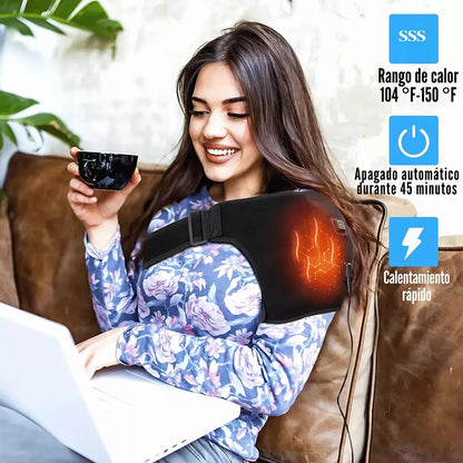 Hombrera Térmica Soporte Hombro Faja Inmovilizador Lesion Talla única se ajusta al cuerpo