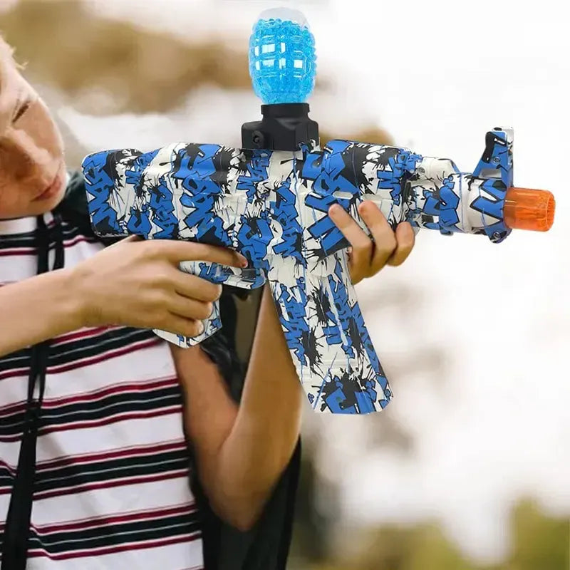 Pistola De Bolas De Hidrogel Automática Con Kid De Seguridad