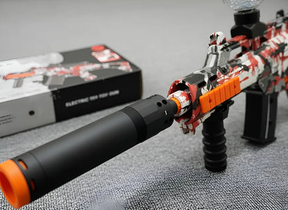 Ametralladora Bola Hidrogel Eléctrica G36C Con Luces Led Recargable Kid Segurid