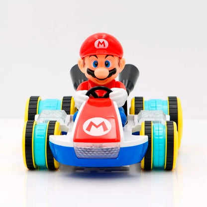 Carro Control Remoto Mario Bros Kart + 4 Pilas AA Recargables con cargador