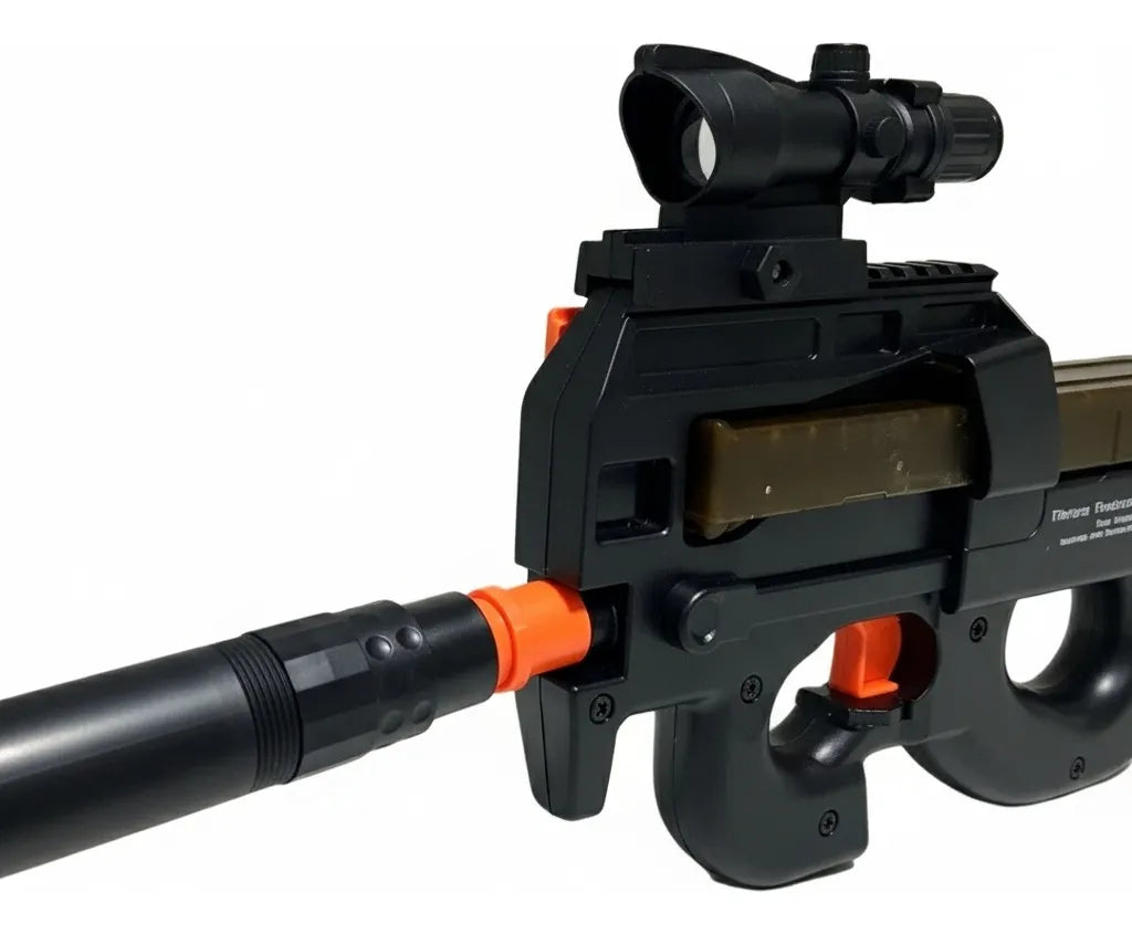 Pistola De Hidrogel P90 Eléctrica Automática Recargable