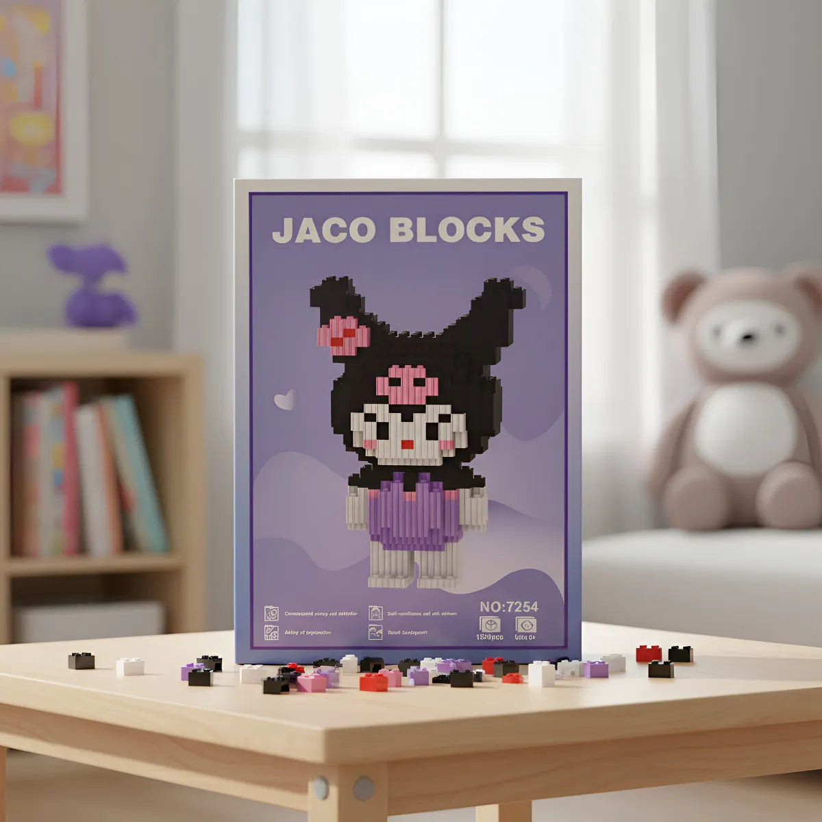 Set De Construcción Bloques Armatodos Jaco Blocks Mediano 1.320 piezas varios personajes