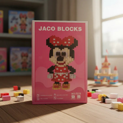 Set De Construcción Bloques Armatodos Jaco Blocks Mediano 1.320 piezas varios personajes
