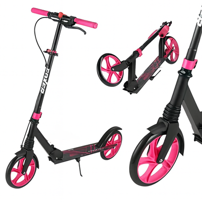 Scooter Monopatin Patineta Altura Ajustable y plegable en Acero para Jovenes