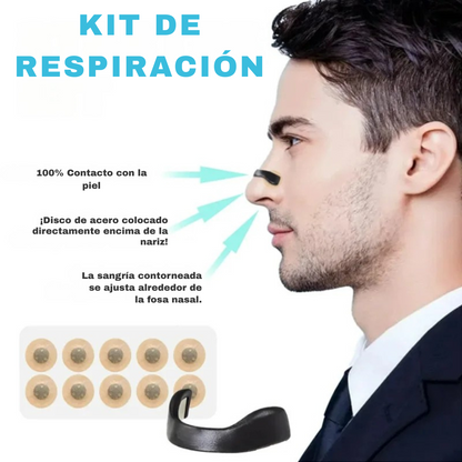 Dilatador Nasal Deportivo Magnético Antironquido X 15 Pares