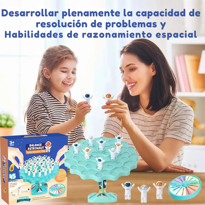 Juego De Mesa Educativo De Equilibrio Astronauta Interactivo