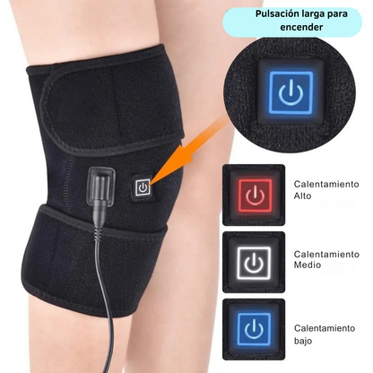 Rodillera Térmica Eléctrica, Terapia De Calor Dolor Lesión Universal ajustable