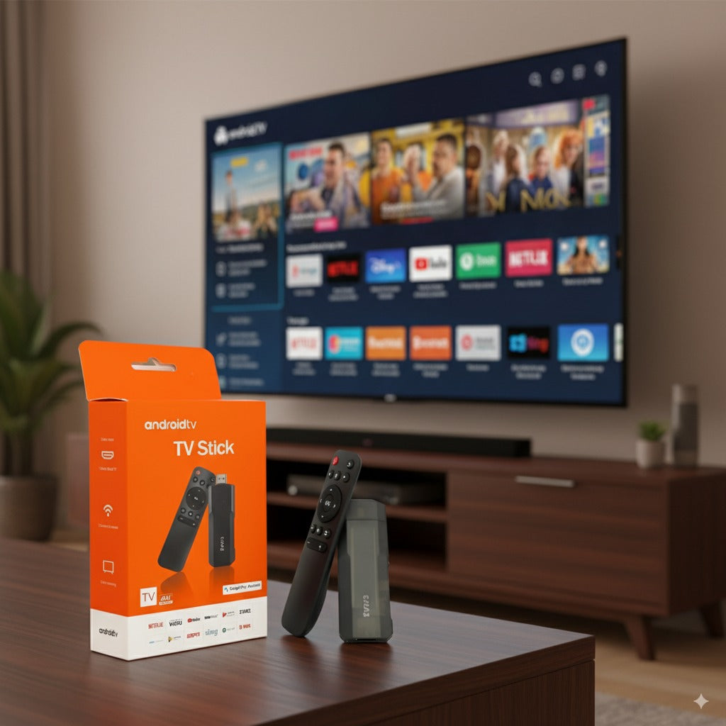 Android Tv Stick 16 Gb 2 Gb Ram (Programado) Android 14.0 Wifi 2.4G
